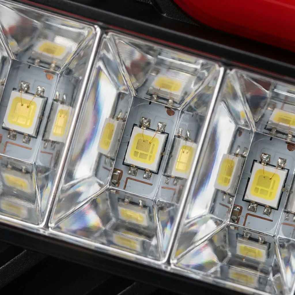 Clear LED Tail Lights Plug n Play for LandCruiser 79 Series Genuine Toyota Tray or Tub - Image 3