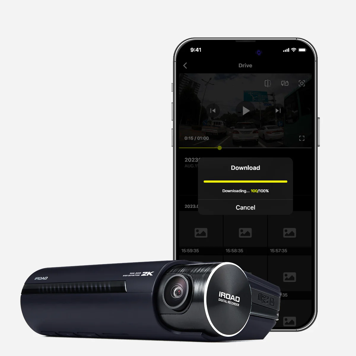 IROAD X11-PRO 5MP QHD Dual Channel Dash Cam - Image 9