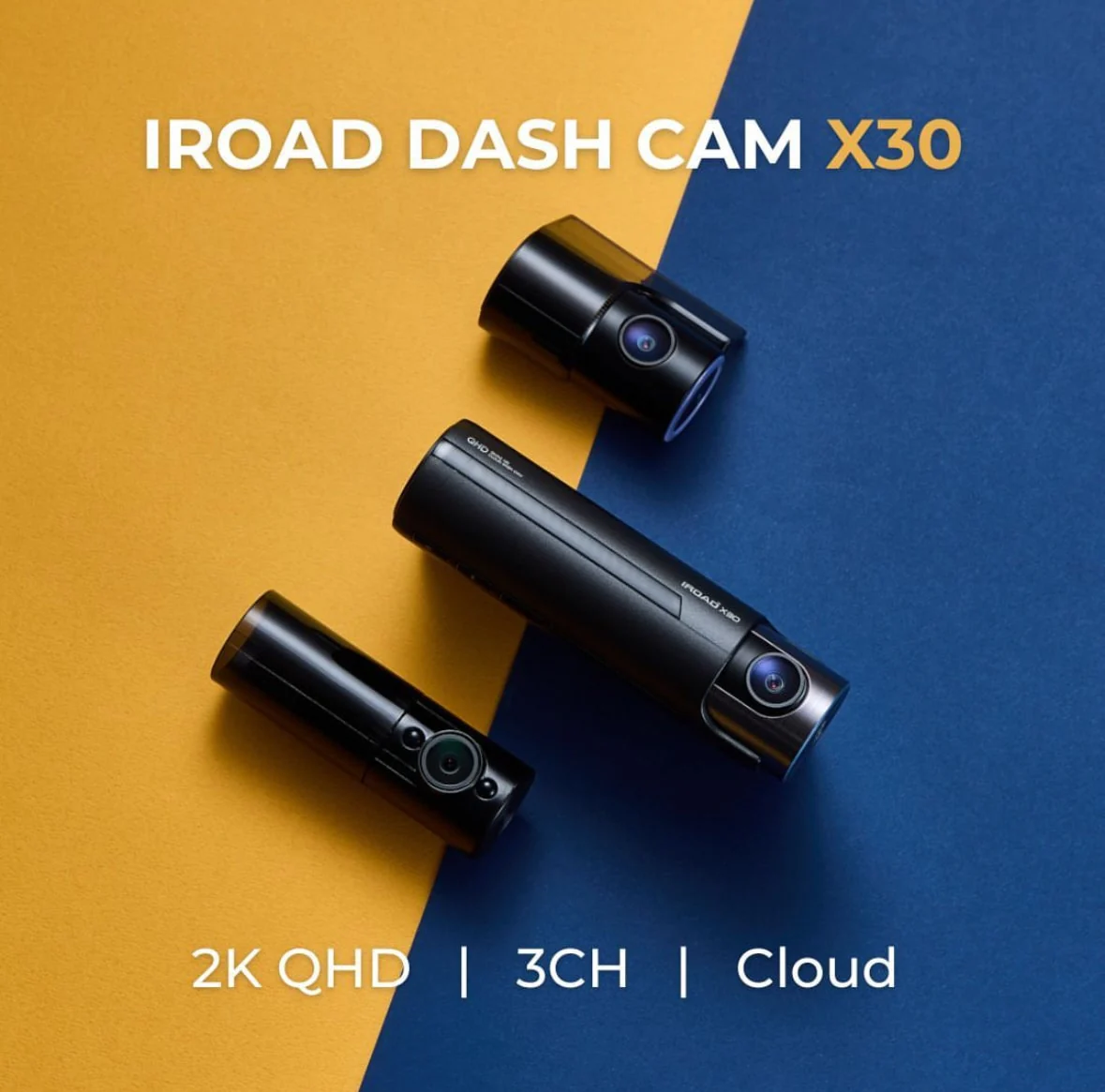 IROAD X30 2CH QHD/FHD Dash Cam - Image 5