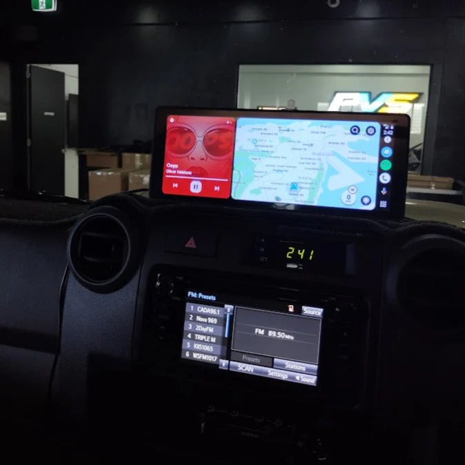 Wireless Apple CarPlay and Android Auto Car Stereo, 9.3'' IPS Touchscreen Multimedia Player & Bluetooth 5.0 Audio Hands Free Calling, Mirror Link/GPS/Siri/Google/Waze/GPS - Image 5
